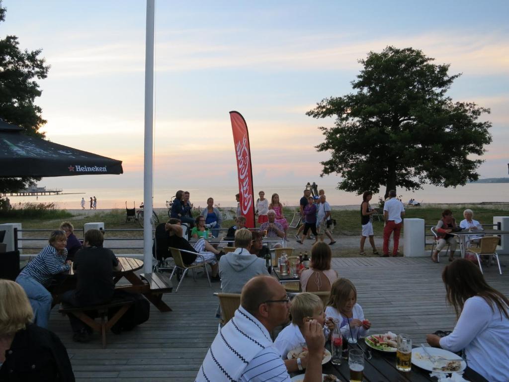 Strandbaden Koepingsvik Exterior foto